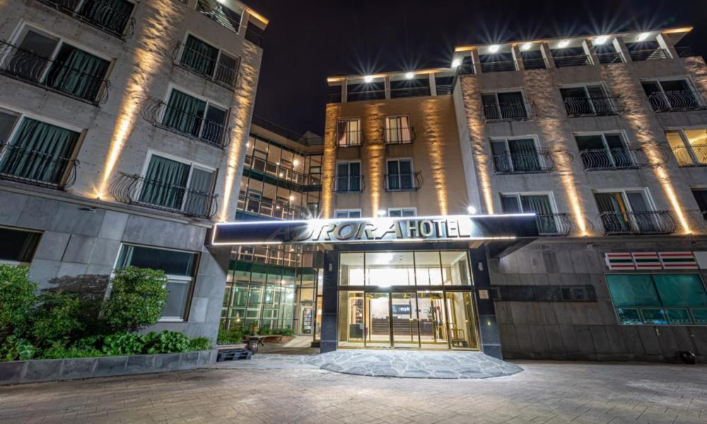 Aurora Hotel เมืองเชจู ภายนอก รูปภาพ